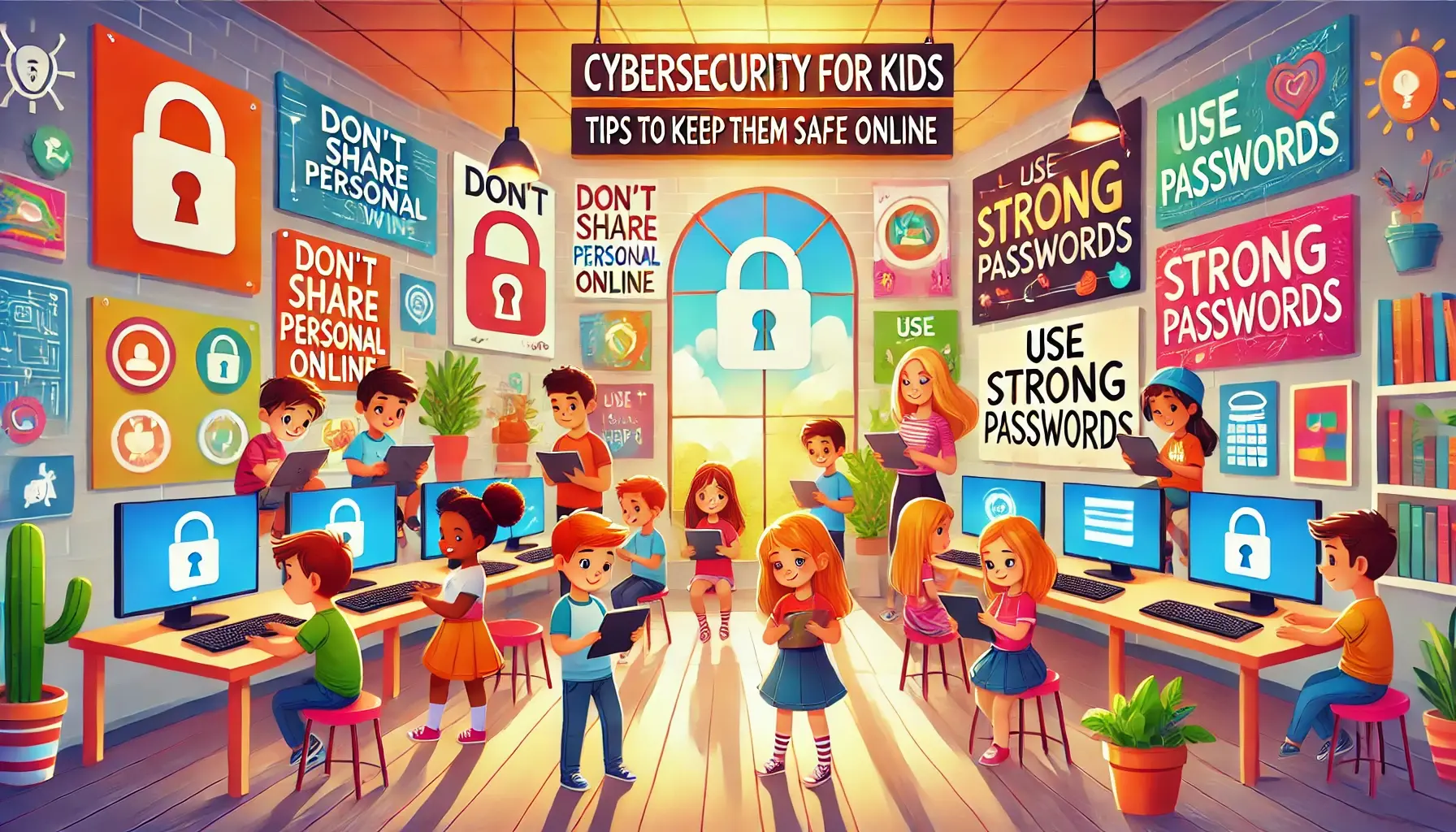 Cybersecurity for Kids: Tips to Keep Them Safe Online